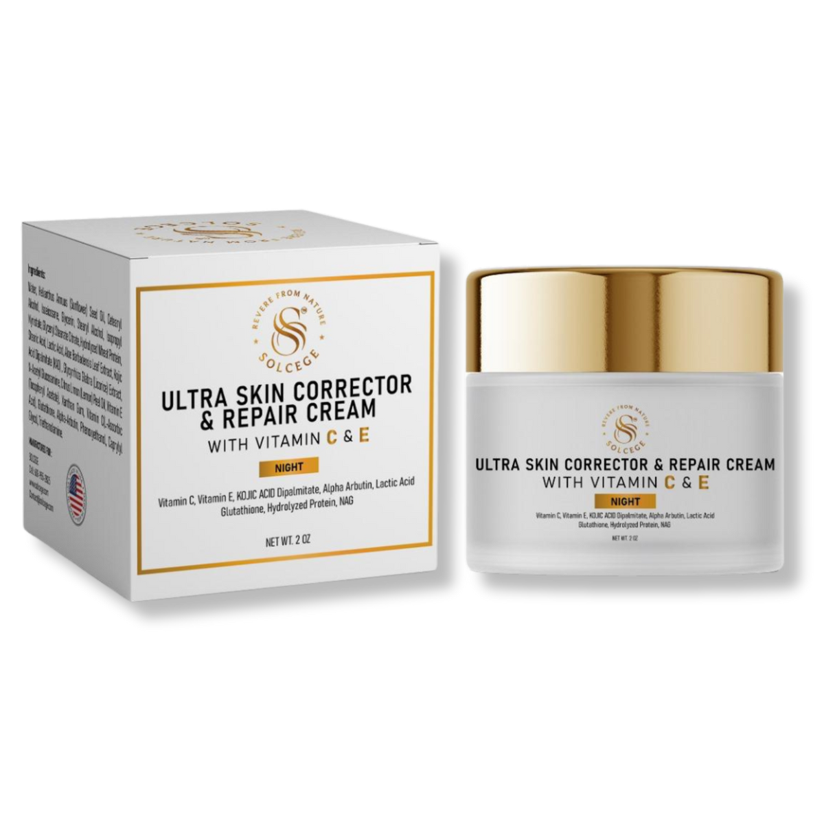 Ultra Skin Corrector & Repair Cream – SOLCEGE